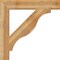 Ekena Millwork Funston Block Rough Sawn Bracket, Western Red Cedar, 6"W x 40"D x 40"H BKT06X40X40FST05RWR - alternate 4